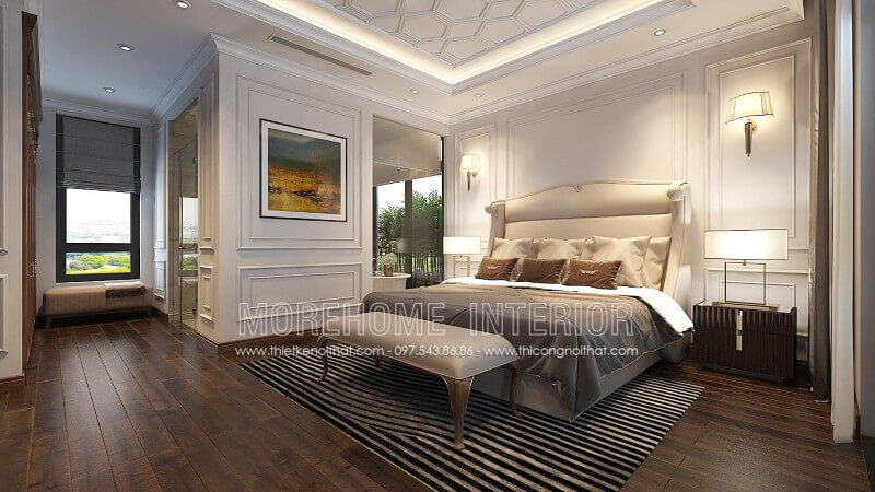 Giường ngủ biệt thự Giường ngủ biệt thự