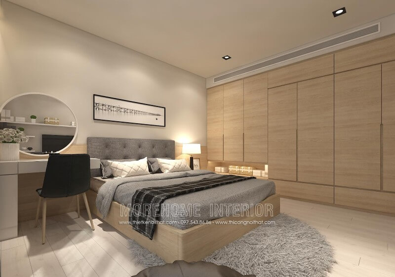 Giường ngủ chung cư hiện đại Giường ngủ chung cư hiện đại