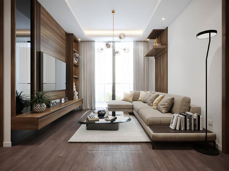 Thiết kế nội thất chung cư hiện đại sang trọng Mẫu thiết kế nội thất chung cư đẹp