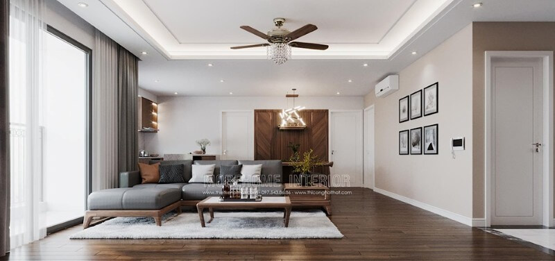 Thiết kế nội thất chung cư phong cách hiện đại Thiết kế chung cư
