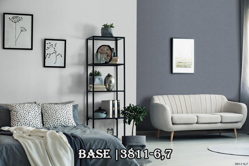 Quý khách hàng có thể thử kết hợp 2 mẫu giấy dán tường có màu khác nhau để tạo nên sự độc đáo.