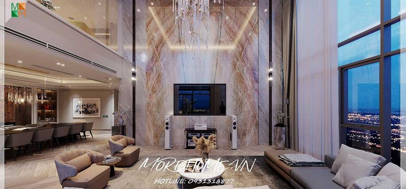 sống Đá ốp vách tivi là một điểm trang trí thẩm mỹ ấn tượng, sang trọng và đẳng cấp, góp phần tăng giá trị cho không gian sống.